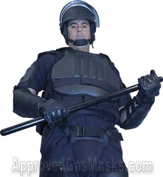 ExoTech Exo Tech hard shell disturbance riot control protective suit