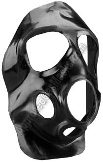 3M Fr M40 gas mask Second Skin butyl face covering