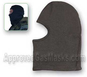 Heavyweight Tactical Kevlar hood - heat and cut resistant