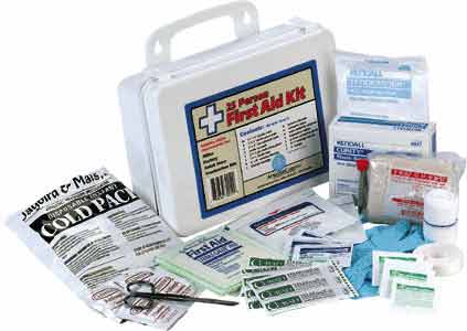 OSHA certified first aid medical kits