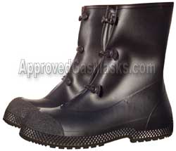 Biological and chemical heavy duty overboots
