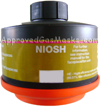 Domestic Preparedness Gas Mask Filter