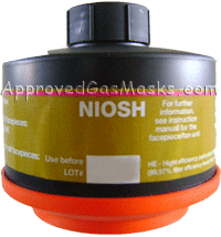  TIANH Gas Mask Filter Nato Specifications NBC for 40mm