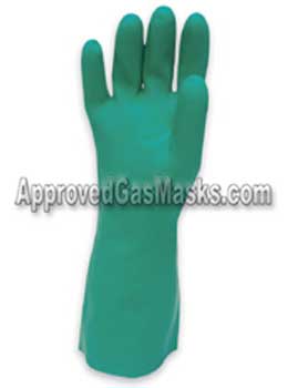 North Nitrile industrial chemical gloves
