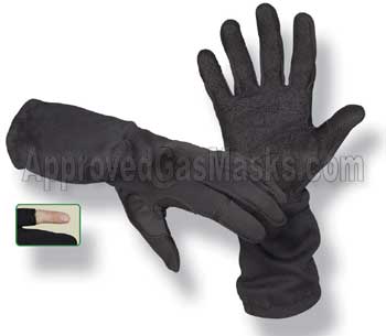 Operator long tactical swat gloves with Novex and Kevlar