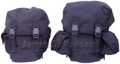 Tactical gas mask bag carry pouch