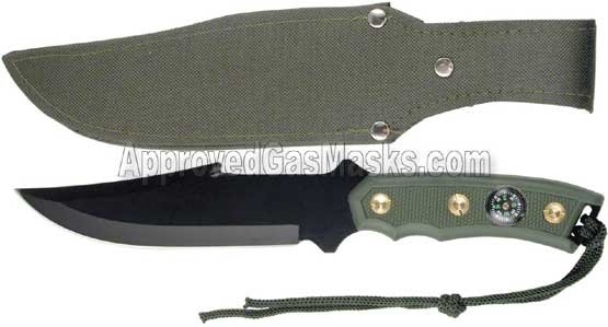 Green beret issue military fixed blade knife