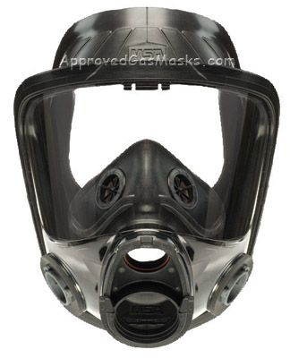 The MSA 3100 gas mask is intended for domestic preparedness and features 40mm filters