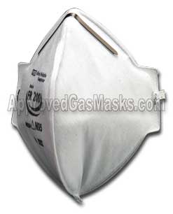 MSA Affinity FR200 FR 200 foldable disposable mask