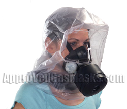 MSA CBRN Safe Escape Responder hood offers many of the same features as a full mask and more!