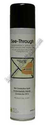 See Through Letter Post inspection spray for mail and mailroom