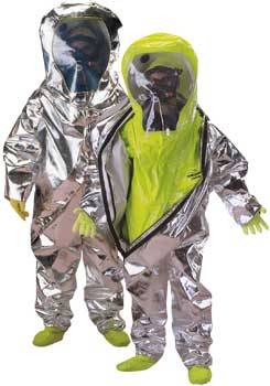Tychem Level A TK645 TK655 chemical suits