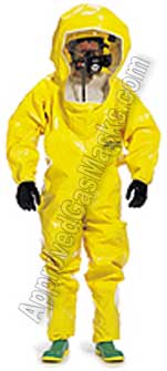 Tychem BR620 BR630 BR 620 630 Protective Chemical Suit - Coveralls with boots and hood