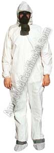 Ultra Shield biohazard protective suit